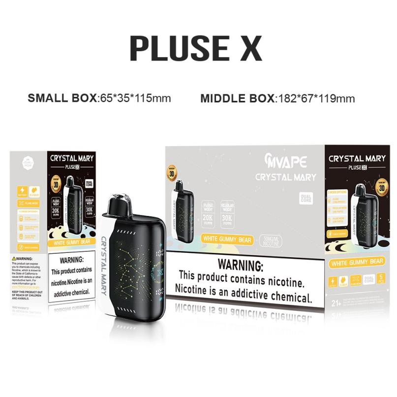 Crystal Mary 30000 Puff PULSE X (3) Crystal Mary 30000 Puff PULSE X (3)